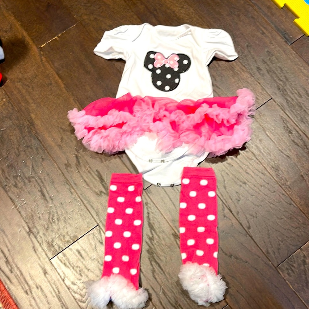 Boutique Minnie Mouse Set